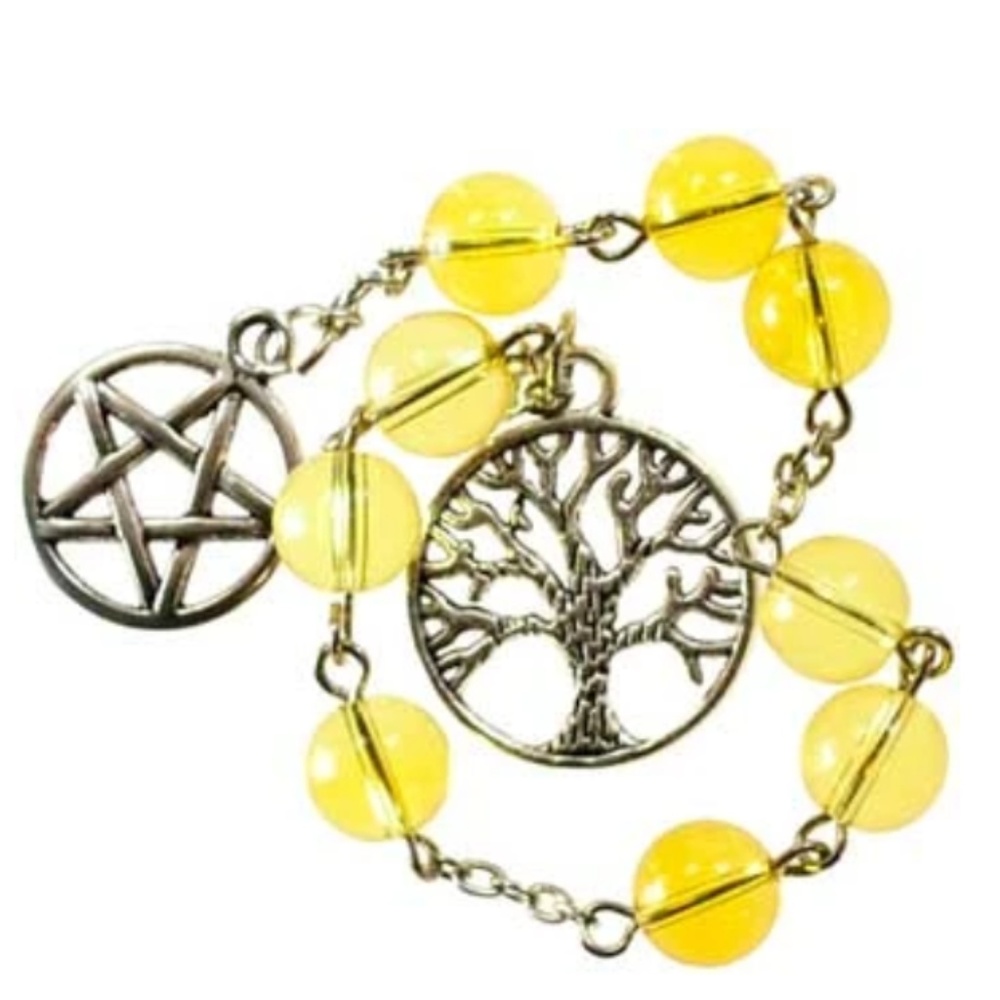Citrine Prayer beads